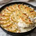 Crispy Parmesan and Gruyere Potato Gratin Recipe