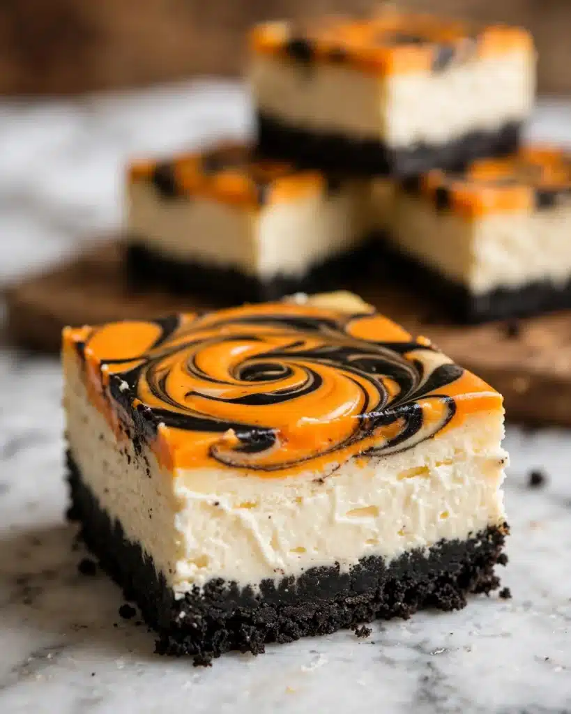 Spooky Cheesecake Bars Recipe