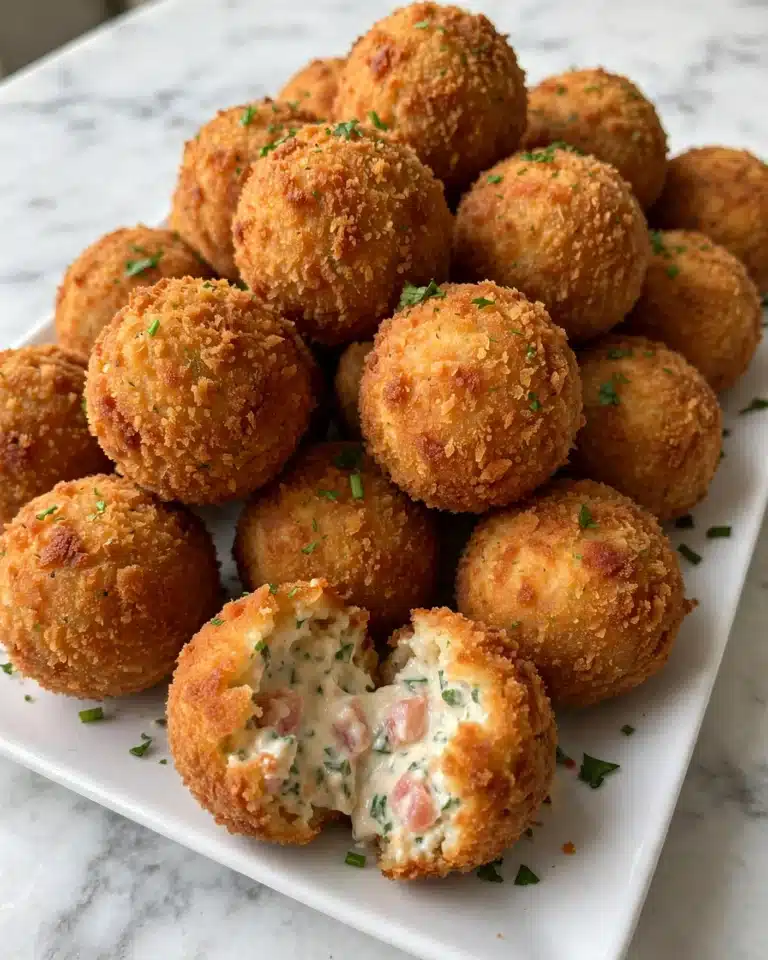Fried Mashed Potato Balls Recipe