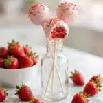 Strawberry Cake Pops Recipe
