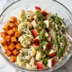 Autumn Glow Salad with Lemon Dressing Recipe