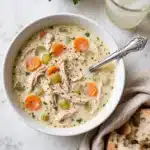 Creamy Crockpot Chicken Wild Rice Soup Recipe
