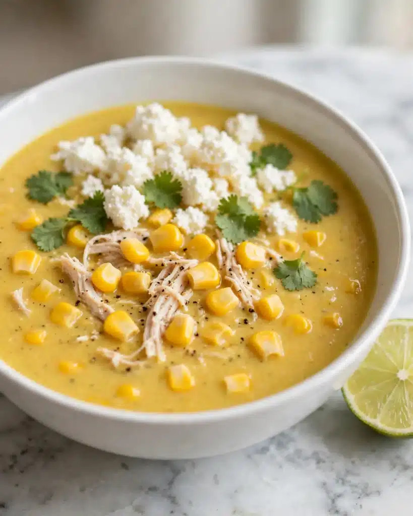 Mexican Street Corn Soup Recipe
