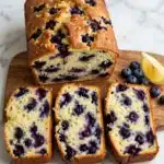 Lemon Blueberry Loaf with Lemon Glaze and Syrup Recipe